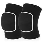 COMNICO Arm Brace Pads Elbow Protector Strap Pair, Breathable Anti-Collision Sponge Tendonitis Fitness Volleyball Basketball Tennis Golfers Knee Support Band for Kids Men Women Elderly