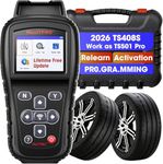 Autel MaxiTPMS TS408S Relearn Tool: 2026 OBD Programmming Scanner, Trigger 99% OEM, Universal 315, 433 Sensor, TPMS Reset, Diagnose, Read, Clear TPMS DTCs, Upgraded of Autel TS408, Work as TS501 T2