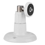 Mini CCTV Camera Stand, 360 Degree Adjustable Surveillance CCTV Camera Stand Wall Mount, Bracket Rotatable Mini Camera Support Stand(White)