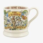 Emma Bridgewater King Charles 1/2 Pint Mug, Ceramic Coffee Mug Large - Stoneware Mug, Cappuccino, Latte, Coffee, Tea Cup - Beautiful Mugs, Birthday Gift - Coffee Mug