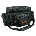 Seaknight Fishing Bag Single Shoulder Carp Fishing Tackle Bags Holdall Sea Fishing Bag Camouflage Outdoor Carryall Bag Hiking Travel Pack (L - Camou Gray)