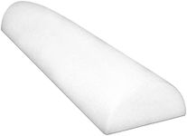 CanDo White PE Foam Rollers for Exe