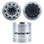 Benedict Harry CNC Wheel Rear Wheel for 1/14 RC Tractor Truck Tamiya RC Car Upgrades (4PCS)