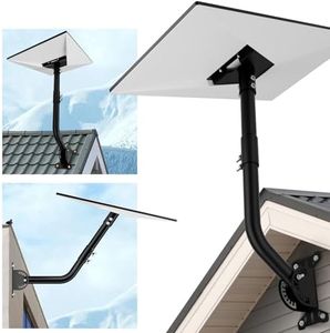 Starlink Roof Mount Kit for Gen 3 - 180 Degree Adjustable Wall Mounting Kit with V3 Adapter, Includes Accessories for Starlink Standard Dish, Ultimate Starlink Mount Solution