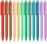 Mr. Pen- Retractable Gel Pens, 12 Pack, Assorted Colors, Fast Dry, Gel Pens Fine Point 0.7mm, Retractable Pens, Cute Pens, Gel Ink Pens, Aesthetic Pens for Journaling, Colorful Pens, Fine Tip Pens