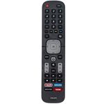 EN2AJ27S Replace Remote fit for Sharp TV LC-50N7000U LC-50N6000U LC-50N7000U LC-55N6000U LC-60N5100U LC-55N7000U LC-65N5200U LC-65N7000U LC-55N620CU LC-43N6100U LC-50N5000U LC-43N610CU LC-43N6100U