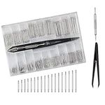 adspow Watch Strap Spring Bars Watch Pins Spring Bar Tool Watch Tool Watch Repair Kit 8-25mm