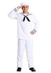 Fun Costumes Men's White Sailor Out