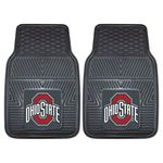 FANMATS - 7924 NCAA Ohio State University Buckeyes Vinyl Heavy Duty Car Mat 18"x27"