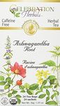 Celebration Herbals Ashwagandha Root Organic 24 Tea Bag, 36Gm