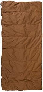 Stansport Kodiak 6 lb Canvas Sleeping Bag, 81" x 39", Brown