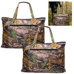 Waterproof Hunting Scent Control Bag-Camouflage Scent Free Tote Bag with Side Pocket-Travel Storage Bag for Hunting Clothes & Accessories Eliminates Odors, Camouflage, Camouflage