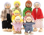 SumDirect Sets of 8 People Wooden D