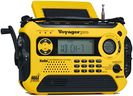 Kaito Voyager Pro KA600 Digital Solar Dynamo Crank Wind Up AM/FM/LW/SW & NOAA Weather Emergency Radio with Alert, RDS & Smart Phone Charger, Yellow
