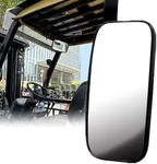 Heavy Equipment Truck Mirrors, Excavator, Forklifts Rearview Mirrors, Tractor, Plow, Dump truck, Lorry, Loader Rear or Side View Reversing Mirrors 1Pcs (5.3"x9")