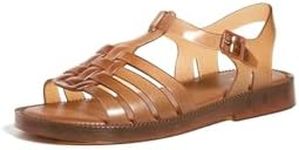 Melissa Women's Possession Fresh Sandals, Brown, 7 Medium US