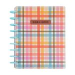 Happy Planner Disc-Bound July 2024–June 2025 12-Month Daily Planner, Classic Size, Colour-Block Layout, Camping Nostalgia, 72 Pages, 12 Dividers, 2 Sticker Sheets, 17.78 x 24.77 cm (7" x 9 3/4")