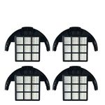 Crucial Vacuum Filters Compatible with Hoover Windtunnel, Rewind T-Series HEPA Style Cartridge Filter; Fits Part # 303172001 303172002 902404001 Models: UH70120 UH70600 UH70601 UH70603 (4 Pack)