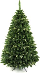 Traditional Scots Pine Christmas Tree, 220cm – Realistic Artificial Pine