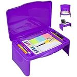 Purple Folding Lap Desk - Foldable 
