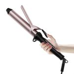 Hair Curler 1.25 Inch, Extra Long Hair Curling Iron for Voluminous Curls, Hair Curler Iron, 1 1/4 Inch Hair Curling Iron with Fast Heating up to 60℃-230℃ (140℉-446℉), Auto Shut Off Hair Curler Wand