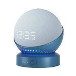 Generic Dot 4th & 5th Gen Battery Base Portable Wireless Charger Mobile Alexa Smart Speaker Battery Base Blue (Speaker not Include)