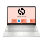 HP 15s, 12th Gen Intel Core i5-1235U, 8GB DDR4, 512GB SSD, (Win 11, Office 21, Silver, 1.69kg), Anti-Glare, 15.6-inch(39.6cm), FHD Laptop, Intel UHD Graphics, Backlit KB, HD Camera, fq5329tu