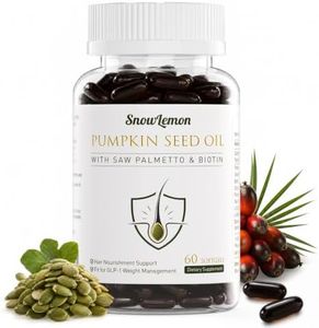 Pumpkin Seed Oil with Saw Palmetto, Biotin, L-Cystine & Bamboo Silica