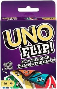UNO FLIP, Family Card Game, with 112 Cards, Makes a Great Gift for 7 Year Olds and Up UNO FLIP, Family Card Game, with 112 Cards, Makes a Great Gift for 7 Year Olds and Up