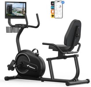 MERACH Recumbent Exercise Bikes for Home with App (15.6" FHD Display)