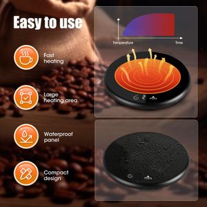 Electric Coffee Mug Warmer – Desktop Beverage Heater Plate