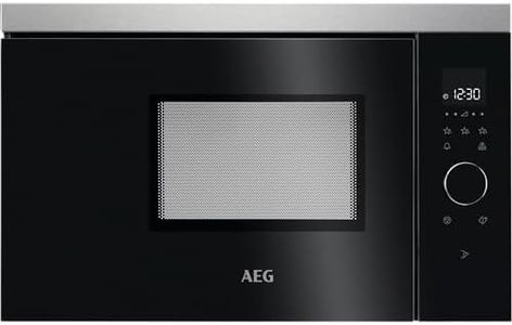 AEG MBB1756SEM 60cm Einbau-Mikrowelle / Touch-Bedienung / Display mit Uhr