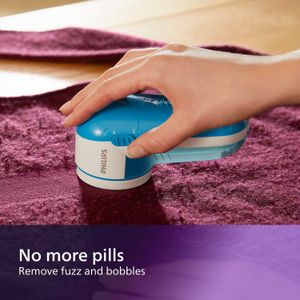 Philips Fabric Shaver – Blue Lint Remover for Clothes