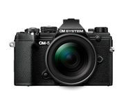 OM System OM-5 Mirrorless Camera with 12-45mm f/4 PRO Lens (Black)