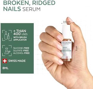 PODERM 2-in-1 Nail Treatment for Fragile, Splitting, Ridged Nails – Strengthening & Nourishing, Swiss Made