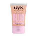 NYX Professional Makeup Blurring Tint Foundation, Medium Coverage, Matte Finish, With Niacinamide, Matcha and Glycerin, 12 Hours Hydrating, Bare With Me Blur, 30 ml, Shade: Lt Neutral