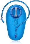 CamelBak Crux 2-Liter Water Reservoir - Hydration Bladder - Faster Water Flow Rate - Leak-Proof Water Bladder - Ergonomic Shape - Big Bite Valve - BPA-Free - 70oz, Blue