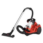 Bissell - Canister Vacuum Cleaner - Zing Bagless - Lightweight Compact - Straight Suction - Hard Floor and Low-Pile Carpet | 21565 , Red