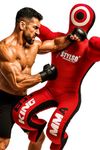 Stylso Un-Filled Grappling Dummy Wrestling Dummy Jiu Jitsu Dummy for BJJ MMA Judo Karate Practice Adult Kids, Red, 5ft / 60"