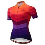 Cycling Jersey Women Aogda Bike Shirts Team Bicycle Jacket Biking Tights Clothing (05A, Small)