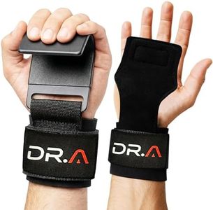 Dr. Arthritis Lifting Hook and Wrist Strap 2 in 1 (Black pair)