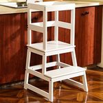 Kids Kitchen Step Stool with Safety