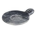 Creative Co-Op Dish, marble, Gray, 4 Inches