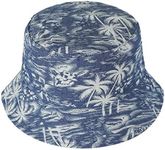 ZLYC Unisex Cute Print Bucket Hat Summer Fisherman Cap