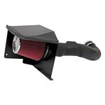 K&N Performance Air Intake Kit 57-3077 with Lifetime Red Oiled Filter for 2011-2014 Chevrolet Silverado 2500 HD/3500 HD, GMC Sierra 6.6L Duramax V8 Diesel