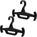 IMPRESA [2 Pack] Heavy Duty Hangers for Law Enforcement Gear - Heavy Load Capacity Body Armor Hanger - Weight Dispersing Hanger for Tactical Gear - Multi-Purpose BCD/Wetsuit Hanger