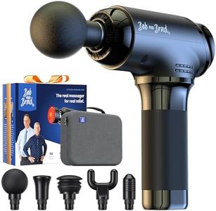 BOB AND BRAD T2 Massage Gun, Percussion Muscle Massage Gun Deep Tissue with 10MM Amplitude, Upgraded 4000 mAh Battery Handheld Electric Massager for Athletes Pain Relief, Gifts for Men Women