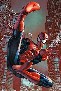 empireposter Spiderman Web Sling Cartoon Poster Print Size 61 x 91.5 cm, Paper, Colourful, 91.5 x 61 x 0.14 cm