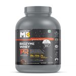 MuscleBlaze Biozyme Whey Protein PR with 30g Protein, 3g Creatine Monohydrate & 50mg AstraGin® (Molten Chocolate Cake, 2kg / 4.4lbs) | Trustified Gold Certified