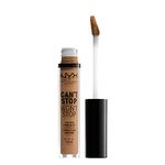 NYX PROFESSIONAL MAKEUP Can'T Stop Won'T Stop Full Coverage Concealer, Natural Tan, 0.025 kg